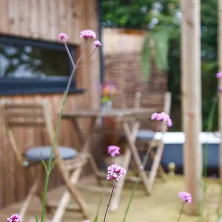 Apartment Luxury Glamping With Outdoor Bath On Cornish Flower Farm